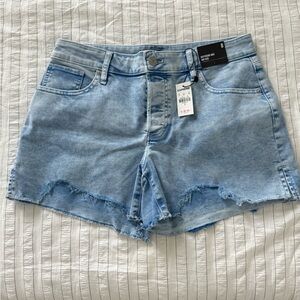 Express Denim Blue Women Shorts